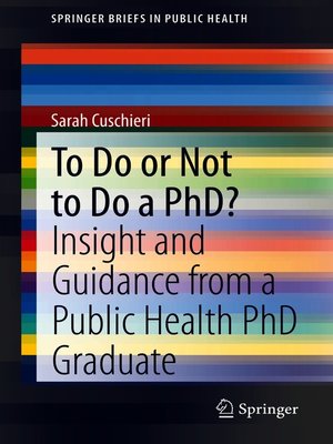 cover image of To Do or Not to Do a PhD?
